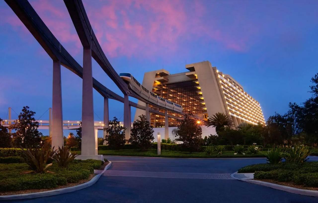 Disney'S Contemporary Resort Lake Buena Vista Eksteriør billede