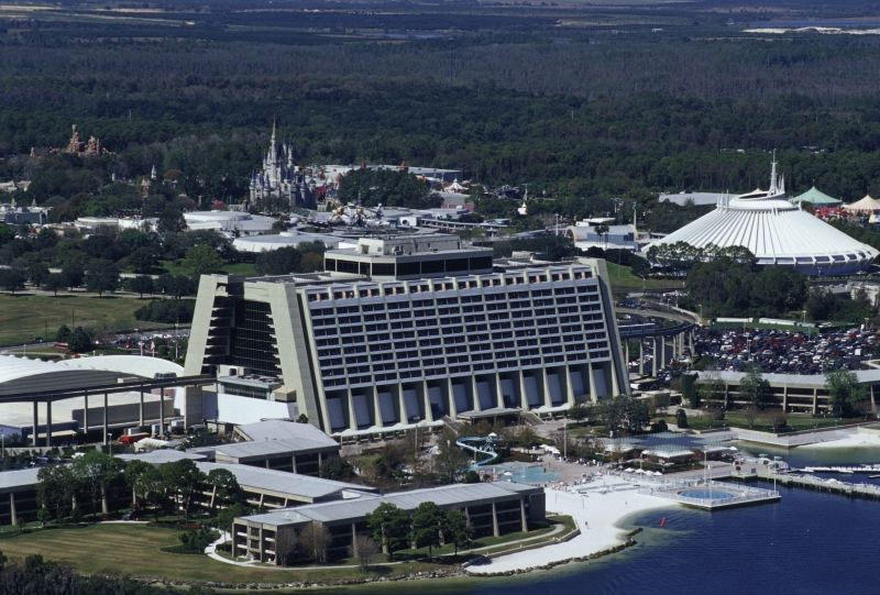 Disney'S Contemporary Resort Lake Buena Vista Eksteriør billede
