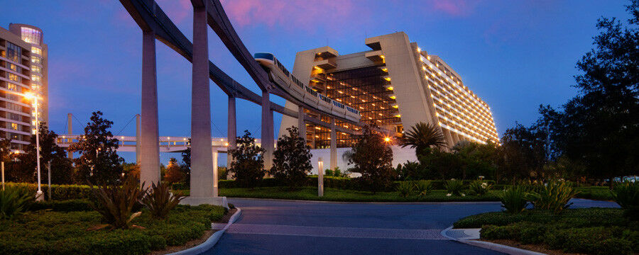 Disney'S Contemporary Resort Lake Buena Vista Eksteriør billede
